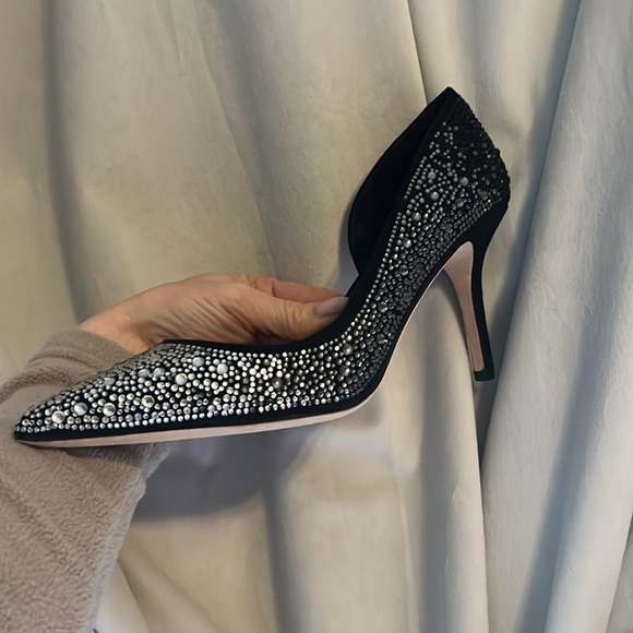 White House black market bling ombré crystal heels - Picture 4 of 13